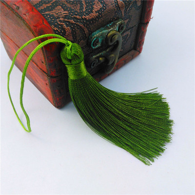 5Gb Pušķis Ķīnas mezgls Vertikāls ledus zīda pušķu kulons Auskariem Apģērbi Aksesuāri Dekorācijas DIY Dāvana Roku darbs Amatniecība