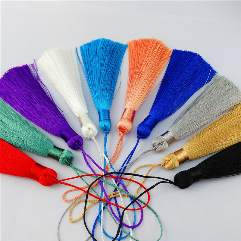 5Gb Pušķis Ķīnas mezgls Vertikāls ledus zīda pušķu kulons Auskariem Apģērbi Aksesuāri Dekorācijas DIY Dāvana Roku darbs Amatniecība