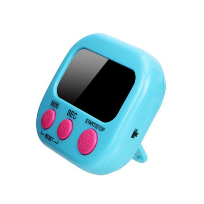 Magnētiskais LCD digitālais virtuves atpakaļskaitīšanas taimeris Hronometrs ar statīvu Praktiska gatavošana Cepšana Sports Modinātāja pulksteņa atgādinājuma rīki