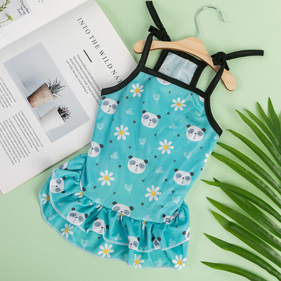 Lemmiklooma slingi seelik Printsessi stiilis kutsikate kleidid Armsad armsad koerariided Chihuahua koerale Kleit väikestele koertele Vestido Elbise