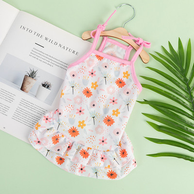 Lemmiklooma slingi seelik Printsessi stiilis kutsikate kleidid Armsad armsad koerariided Chihuahua koerale Kleit väikestele koertele Vestido Elbise