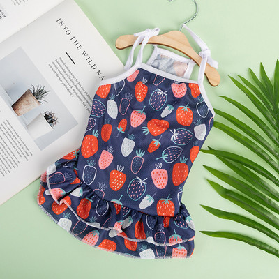 Lemmiklooma slingi seelik Printsessi stiilis kutsikate kleidid Armsad armsad koerariided Chihuahua koerale Kleit väikestele koertele Vestido Elbise