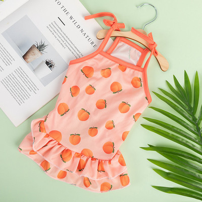 Lemmiklooma slingi seelik Printsessi stiilis kutsikate kleidid Armsad armsad koerariided Chihuahua koerale Kleit väikestele koertele Vestido Elbise