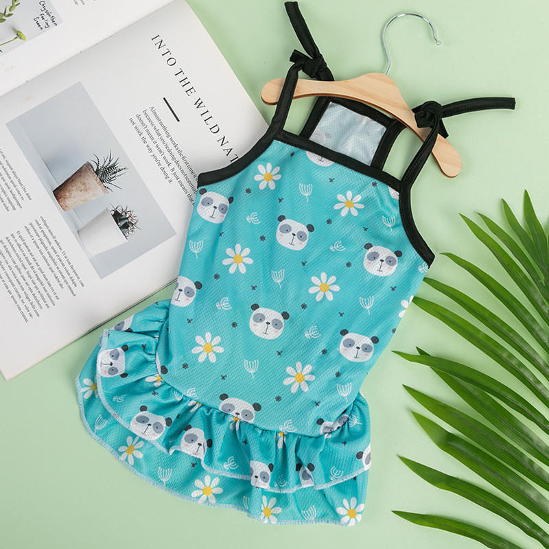 Lemmiklooma slingi seelik Printsessi stiilis kutsikate kleidid Armsad armsad koerariided Chihuahua koerale Kleit väikestele koertele Vestido Elbise