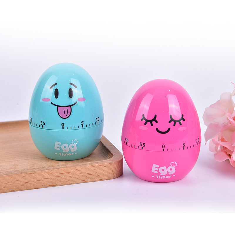 Animacinio filmo kiaušinio formos laikmačio vadovas Virtuvės laikmačio tvarkyklė Mechaninis besisukantis aliarmo priminimas maisto gaminimui Sportas Studijų priminimo įrankiai