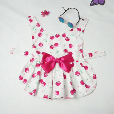 Krāsainas saulespuķes kucēna suņu kleitas svārki bez piedurknēm sieta mežģīņu princeses kleita Bohēmijas marles kucēna mājdzīvnieka kleita veste kostīmi