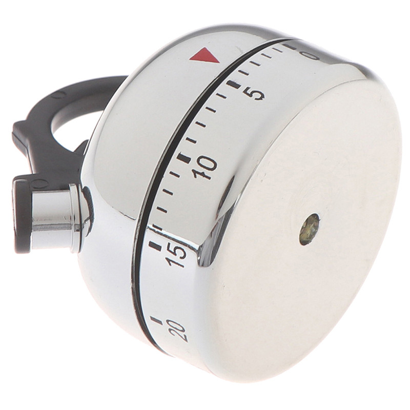 60 minūšu virtuves taimeris Signalizācija Mehāniskā tējkanna formas taimeris Pulksteņa skaitīšanas rīki кухонный таймер