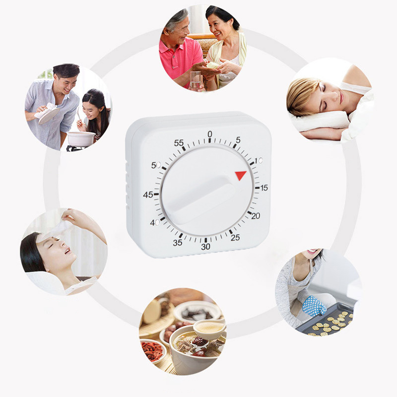 Virtuves taimeris 60 minūšu skaits kvadrāts Gatavošanas modinātājs Miega režīms Pulkstenis Mehāniskais Hronometrs Modinātājs Biroja sapulce Jaunākie