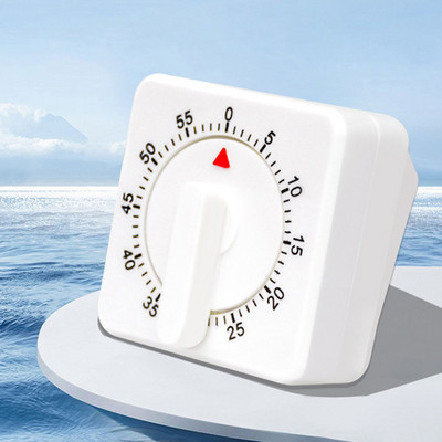 60-minutiline mehaaniline taimer, ruut, köök, toiduvalmistamine, küpsetamine, meeldetuletuskell, digitaalne õpe, koolitus, taimer, stopper