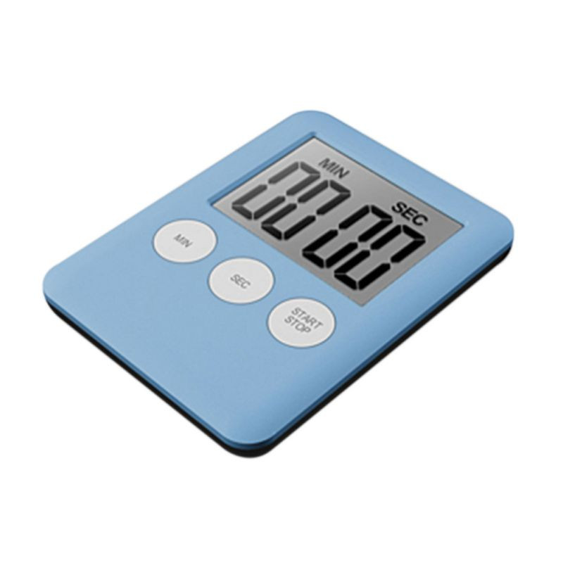 Precīzs elektronisks digitālais LCD sienas pulkstenis Augstas kvalitātes atpakaļskaitīšanas taimeris Vannas istabas ūdensnecaurlaidīgi dušas taimera rīki