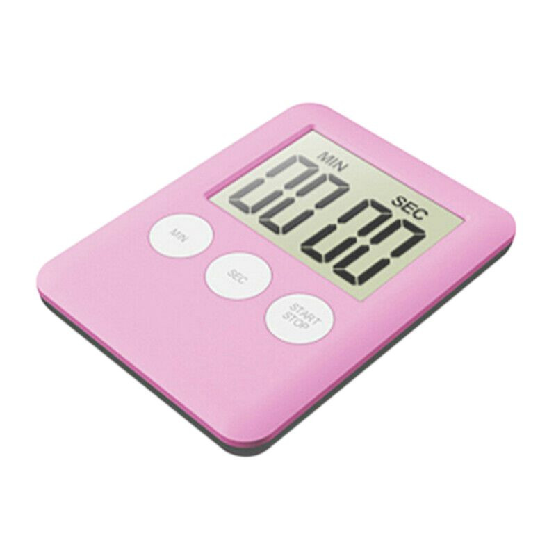 Precīzs elektronisks digitālais LCD sienas pulkstenis Augstas kvalitātes atpakaļskaitīšanas taimeris Vannas istabas ūdensnecaurlaidīgi dušas taimera rīki