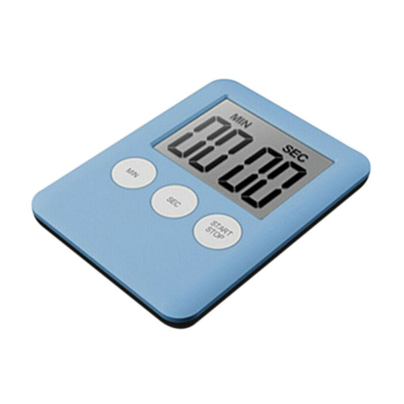 Precīzs elektronisks digitālais LCD sienas pulkstenis Augstas kvalitātes atpakaļskaitīšanas taimeris Vannas istabas ūdensnecaurlaidīgi dušas taimera rīki