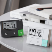 Преносим таймер за готвене, печене, хронометър, аларма, практичен LCD, магнитен, спортно изследване, звуково напомняне, кухненски таймери за обратно броене, цифров