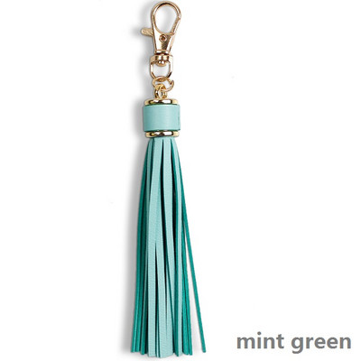 PU ādas pušķu soma kulons automašīnas atslēgu piekariņš atslēgu piekariņš sievietēm somiņa piekarināma sprādze Rokassomu dekoru aksesuāri dāvana