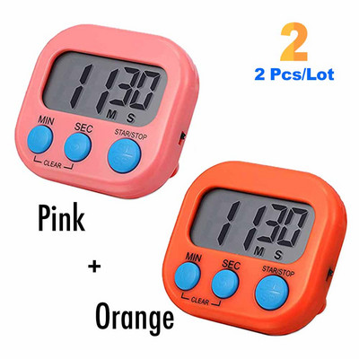MCDFL elektroniskais taimeris digitālais skaļš zvans virtuves sīkrīku komplekti sporta zāles hronometrs ledusskapis magnēti, mazi bērni jauki aksesuāri