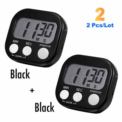 MCDFL elektroniskais taimeris digitālais skaļš zvans virtuves sīkrīku komplekti sporta zāles hronometrs ledusskapis magnēti, mazi bērni jauki aksesuāri