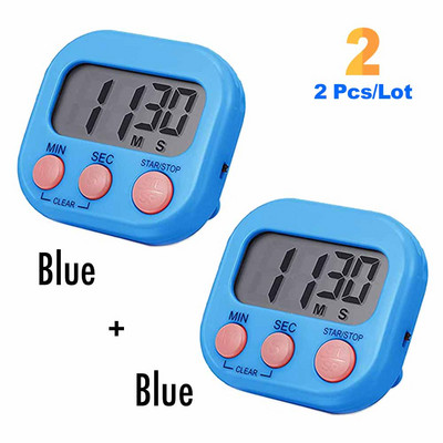 MCDFL elektroniskais taimeris digitālais skaļš zvans virtuves sīkrīku komplekti sporta zāles hronometrs ledusskapis magnēti, mazi bērni jauki aksesuāri