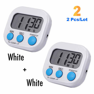 MCDFL elektroniskais taimeris digitālais skaļš zvans virtuves sīkrīku komplekti sporta zāles hronometrs ledusskapis magnēti, mazi bērni jauki aksesuāri