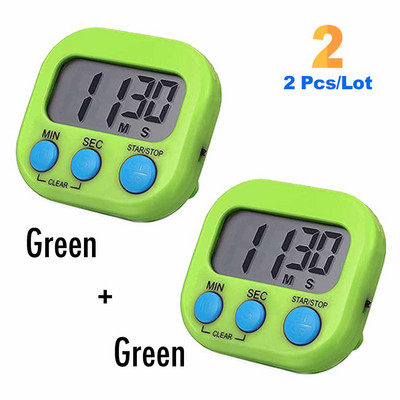 MCDFL elektroniskais taimeris digitālais skaļš zvans virtuves sīkrīku komplekti sporta zāles hronometrs ledusskapis magnēti, mazi bērni jauki aksesuāri