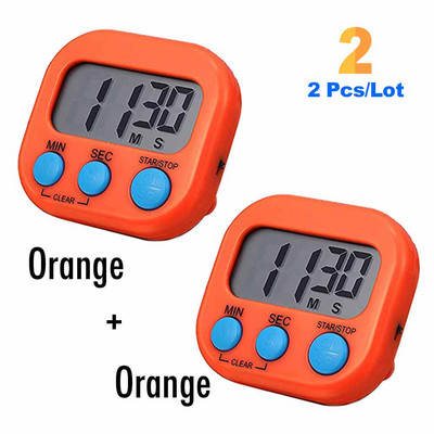 MCDFL elektroniskais taimeris digitālais skaļš zvans virtuves sīkrīku komplekti sporta zāles hronometrs ledusskapis magnēti, mazi bērni jauki aksesuāri