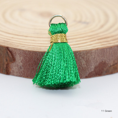 10-50 gab Zelta zīda Gredzens Amatniecība Pušķis Apdare Sieviešu Auskari Rotaslietas Dekors Kulons DIY Grāmatzīmes Atslēgu piekariņi Piekaramie bārkstis Aksesuāri