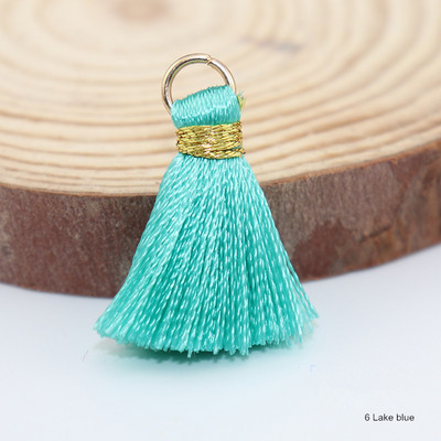 10-50 gab Zelta zīda Gredzens Amatniecība Pušķis Apdare Sieviešu Auskari Rotaslietas Dekors Kulons DIY Grāmatzīmes Atslēgu piekariņi Piekaramie bārkstis Aksesuāri