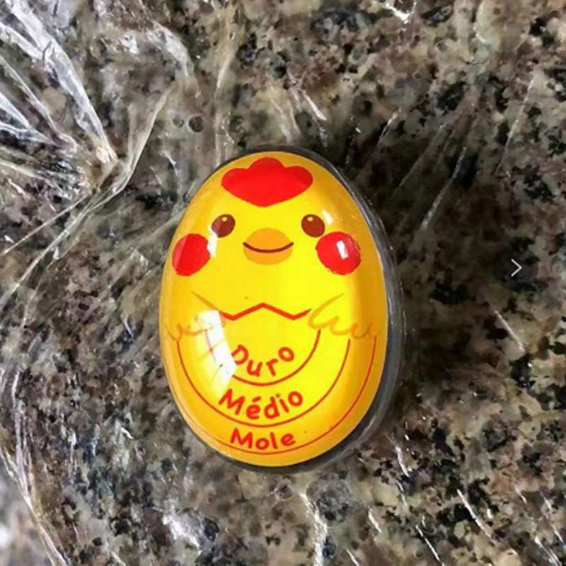 Munataimer ilma BPA-ta keskkonnasõbralik keedetud muna meeldetuletus Pehme keedetud muna värvi muutmise indikaator munatermomeeter koduseks kasutamiseks