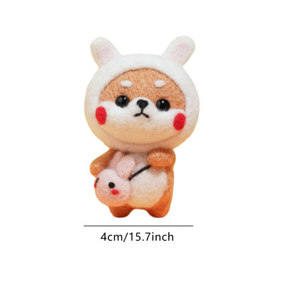 Vėlimas adatomis Vilnos vilnos vėlimo rinkinys Adatų vėlimo pagrindiniai įrankiai pradedantiesiems vėlimo „pasidaryk pats“ amatams Tinkama dovana vaikams Kalėdoms