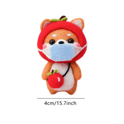 Vėlimas adatomis Vilnos vilnos vėlimo rinkinys Adatų vėlimo pagrindiniai įrankiai pradedantiesiems vėlimo „pasidaryk pats“ amatams Tinkama dovana vaikams Kalėdoms