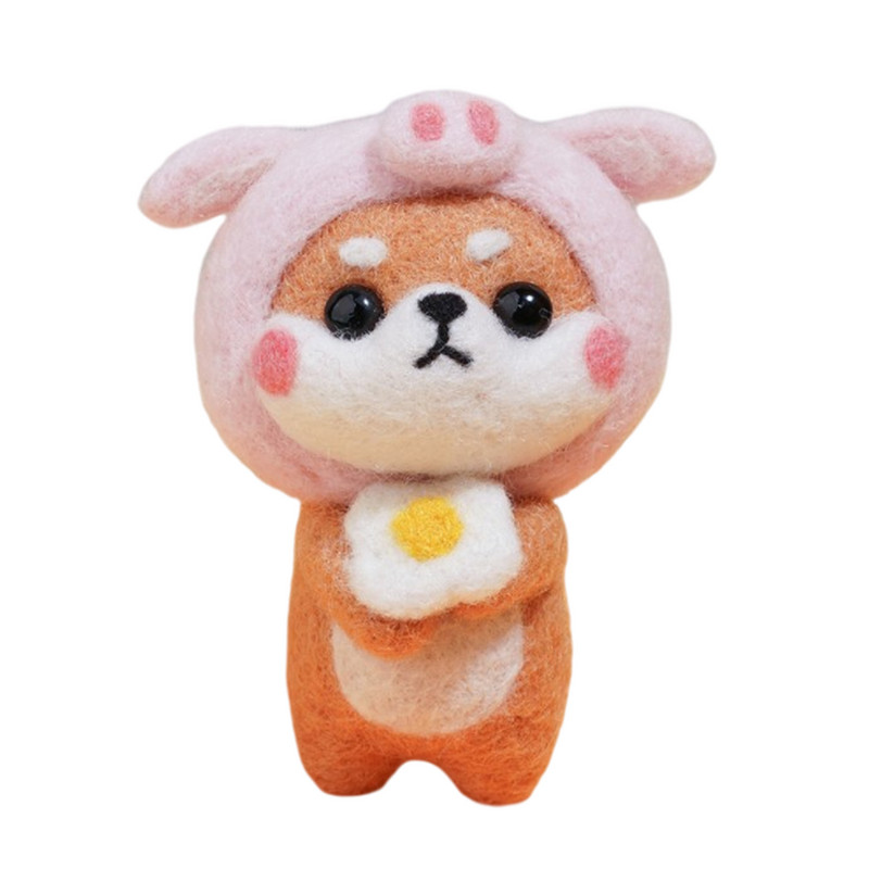 Vėlimas adatomis Vilnos vilnos vėlimo rinkinys Adatų vėlimo pagrindiniai įrankiai pradedantiesiems vėlimo „pasidaryk pats“ amatams Tinkama dovana vaikams Kalėdoms