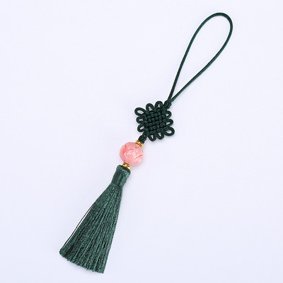 2Gb Augstas kvalitātes lotosa ziedu krelles ķīniešu mezgli pušķi DIY rotaslietas aizkaru soma Dekoratīvie aksesuāri Kulonu amatniecības pušķi