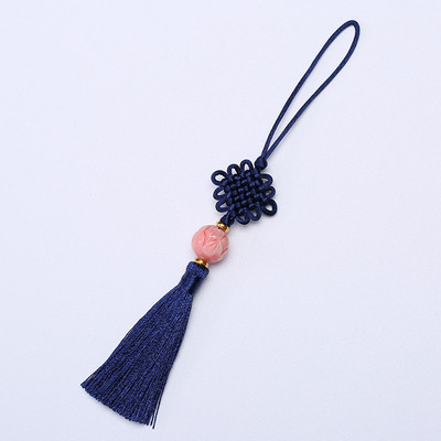 2Gb Augstas kvalitātes lotosa ziedu krelles ķīniešu mezgli pušķi DIY rotaslietas aizkaru soma Dekoratīvie aksesuāri Kulonu amatniecības pušķi