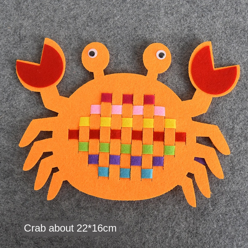 Neaustas Zvaigžņu aušanas Mācību palīglīdzekļi Bērnu Rotaļlieta Ar rokām darināta filcs Amatniecība Bērnudārzs Bērni Agrīna izglītība Ar rokām austas rotaļlietas