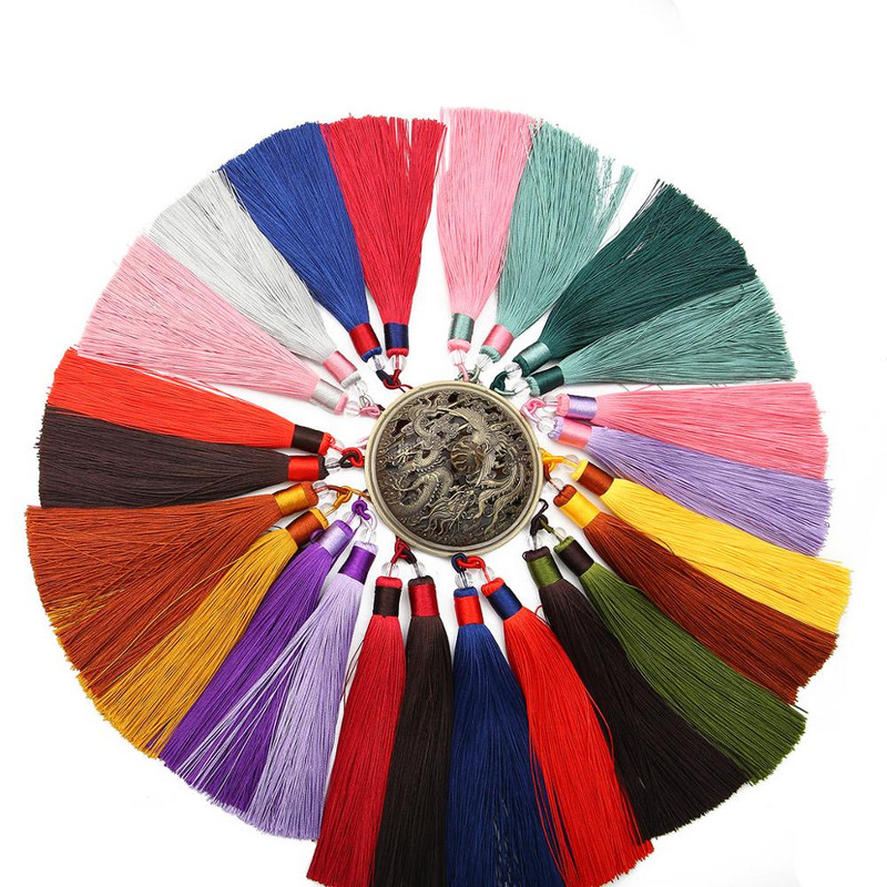 1 komplekts/iepakojumā poliestera pušķis bārkstis 12 cm kokvilnas zīda pušķi kāzu dekorēšanai ar rokām darināti šūšanas aizkari aksesuāri