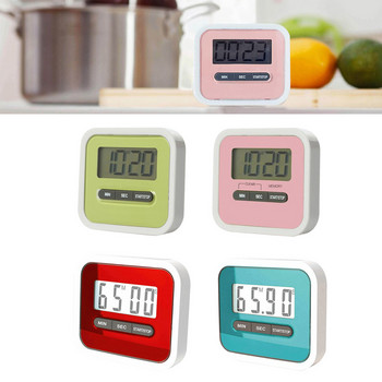 Кухненски таймер Цифров таймер Ръчен будилник за обратно броене Механичен таймер за готвене с LCD екран за готвене Инструменти за печене