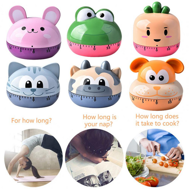 Alarmi taimer ajahaldus Lihtne kasutada multifilmi konnakujuline köögitaimer toiduvalmistamise tööriist köögi vidin