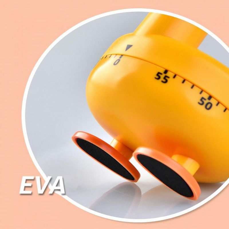 Stolni mjerač vremena za učenje Crtić Slatko pače Rotirajući mehanički mjerač vremena Kuhinjski podsjetnik za vrijeme pečenja