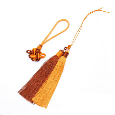 Jauktas krāsas Ķīniešu mezgli Ledus zīda pušķi DIY rotaslietām Mājas aizkaru šūšanas piederumi Automašīnas atslēgu soma kulonu rokdarbu pušķis