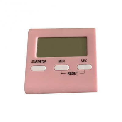Daudzfunkcionāls viegli lietojams virtuves taimeris LCD sporta trauksmes atgādinājuma rīks Digitālais taimeris Mini gatavošanas cepšanas taimeris Virtuves sīkrīks