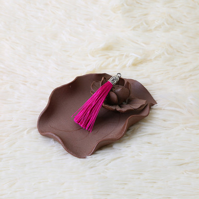 50Gb Metāla vāciņš Poliestera Pušķi Bārkstis DIY Amatniecības materiāli Apdares Aizkars Salokāms Ventilators Kulons Auskari Ornaments Dekora piederumi