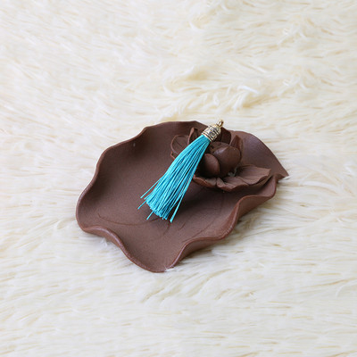 50Gb Metāla vāciņš Poliestera Pušķi Bārkstis DIY Amatniecības materiāli Apdares Aizkars Salokāms Ventilators Kulons Auskari Ornaments Dekora piederumi