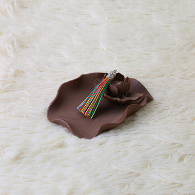 50Gb Metāla vāciņš Poliestera Pušķi Bārkstis DIY Amatniecības materiāli Apdares Aizkars Salokāms Ventilators Kulons Auskari Ornaments Dekora piederumi