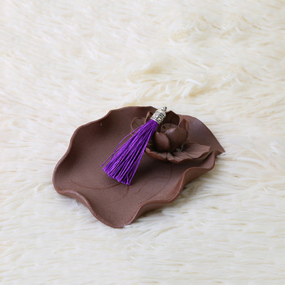 50Gb Metāla vāciņš Poliestera Pušķi Bārkstis DIY Amatniecības materiāli Apdares Aizkars Salokāms Ventilators Kulons Auskari Ornaments Dekora piederumi