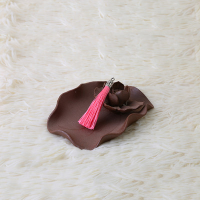 50Gb Metāla vāciņš Poliestera Pušķi Bārkstis DIY Amatniecības materiāli Apdares Aizkars Salokāms Ventilators Kulons Auskari Ornaments Dekora piederumi