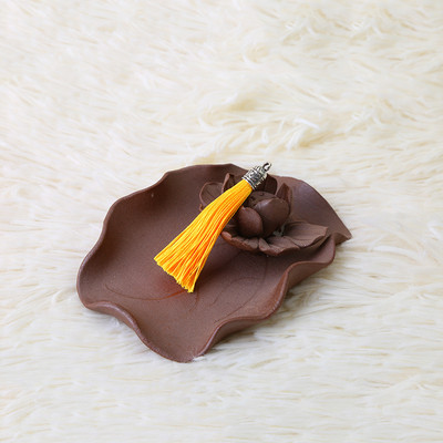 50Gb Metāla vāciņš Poliestera Pušķi Bārkstis DIY Amatniecības materiāli Apdares Aizkars Salokāms Ventilators Kulons Auskari Ornaments Dekora piederumi