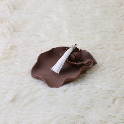 50Gb Metāla vāciņš Poliestera Pušķi Bārkstis DIY Amatniecības materiāli Apdares Aizkars Salokāms Ventilators Kulons Auskari Ornaments Dekora piederumi