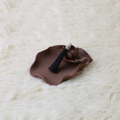 50Gb Metāla vāciņš Poliestera Pušķi Bārkstis DIY Amatniecības materiāli Apdares Aizkars Salokāms Ventilators Kulons Auskari Ornaments Dekora piederumi