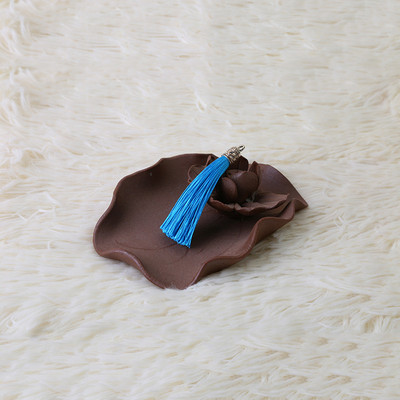 50Gb Metāla vāciņš Poliestera Pušķi Bārkstis DIY Amatniecības materiāli Apdares Aizkars Salokāms Ventilators Kulons Auskari Ornaments Dekora piederumi