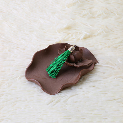 50Gb Metāla vāciņš Poliestera Pušķi Bārkstis DIY Amatniecības materiāli Apdares Aizkars Salokāms Ventilators Kulons Auskari Ornaments Dekora piederumi