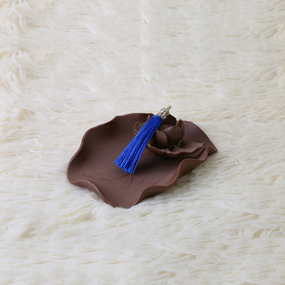 50Gb Metāla vāciņš Poliestera Pušķi Bārkstis DIY Amatniecības materiāli Apdares Aizkars Salokāms Ventilators Kulons Auskari Ornaments Dekora piederumi